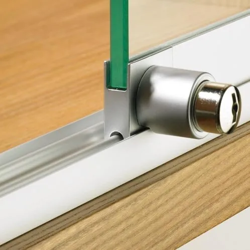 ADAPTER CILINDERSLOT HETTICH CE zink verchroomd*max.8mm