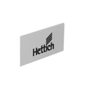ARCITECH AFDEKKAP MET HETTICH LOGO ALU FINISH - 9123009