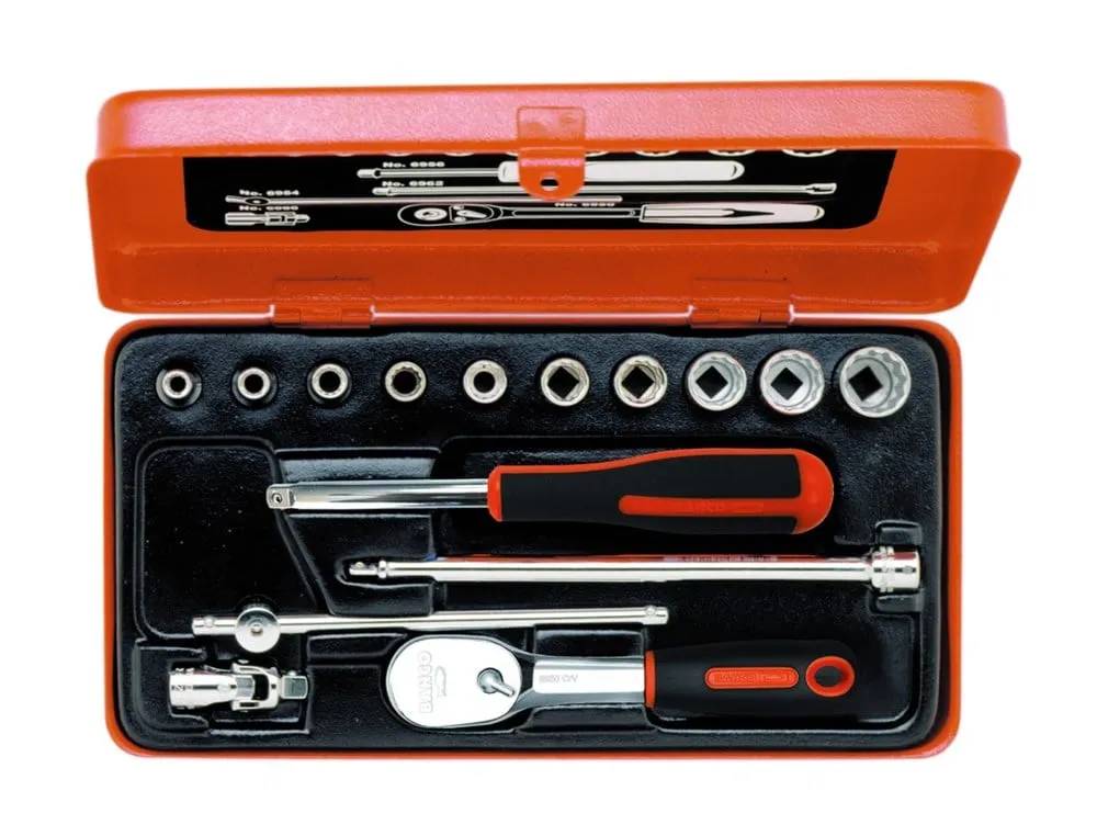 Bahco dopsleutelset 1/4″ | 6719SM