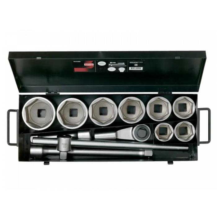 BAHCO DOPSLEUTELSET METRISCH 1 INCH 12DELIG 9540MB