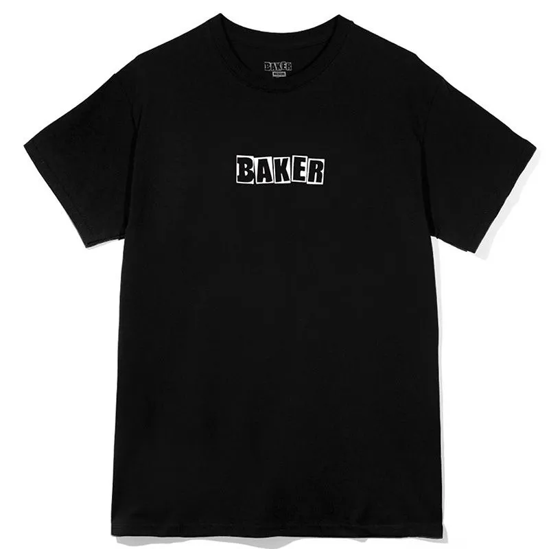 BAKER BRAND LOGO TSHIRT BLACK