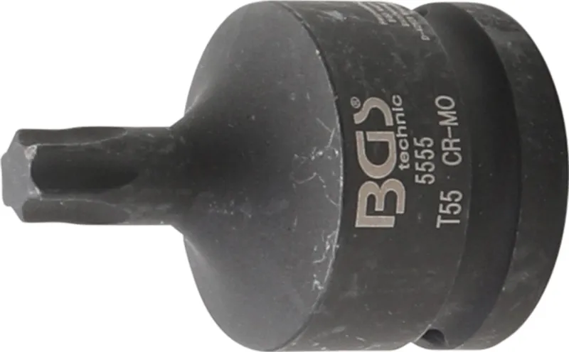 BGS TECHNIC KRACHT DOPSLEUTELBIT 20 MM (3/4) TPROFIEL (VOOR TORX) T55