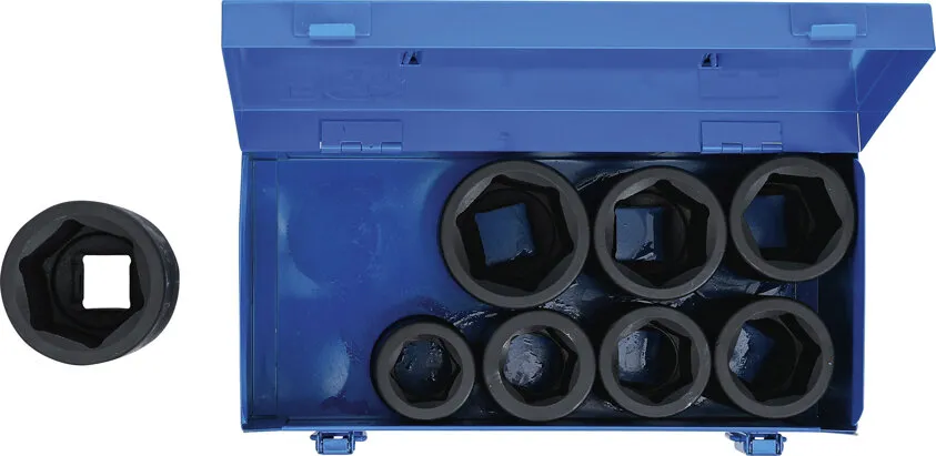 BGS TECHNIC KRACHT DOPSLEUTELSET ZESKANT, DIEP 25 MM (1) 27  50 MM 8DELIG