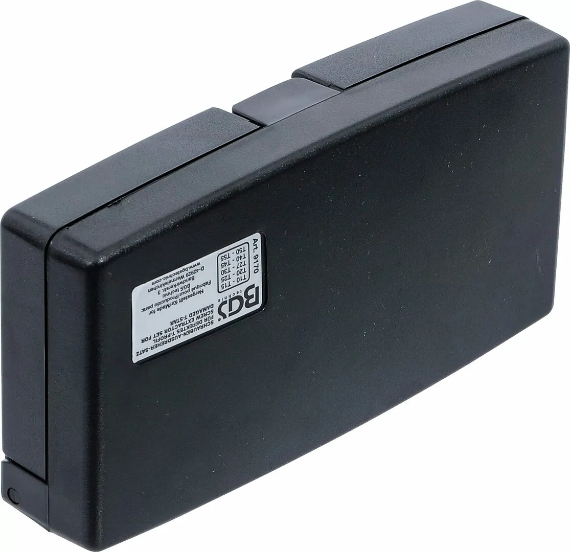 BGS TECHNIC SCHROEVEN UITDRAAISET VOOR DEFECT TPROFIEL (VOOR TORX) T10  T55 11DELIGE
