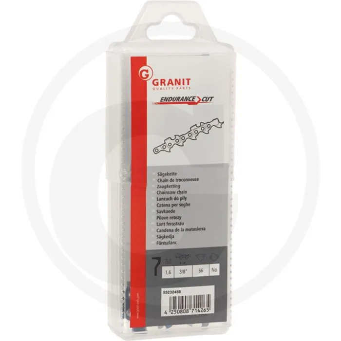 ENDURANCE CUT ZAAGKETTING HAAKSE ZAAGTAND  STEEK 3/8' 1,6MM 56 AANDRIJFSCHAKELS