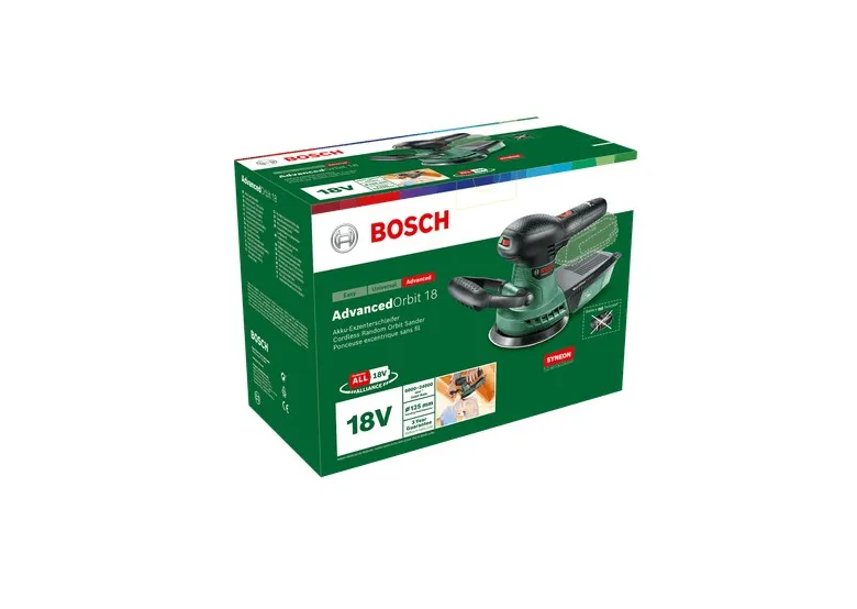 Excenterschuurmachine Bosch AdvancedOrbit 18