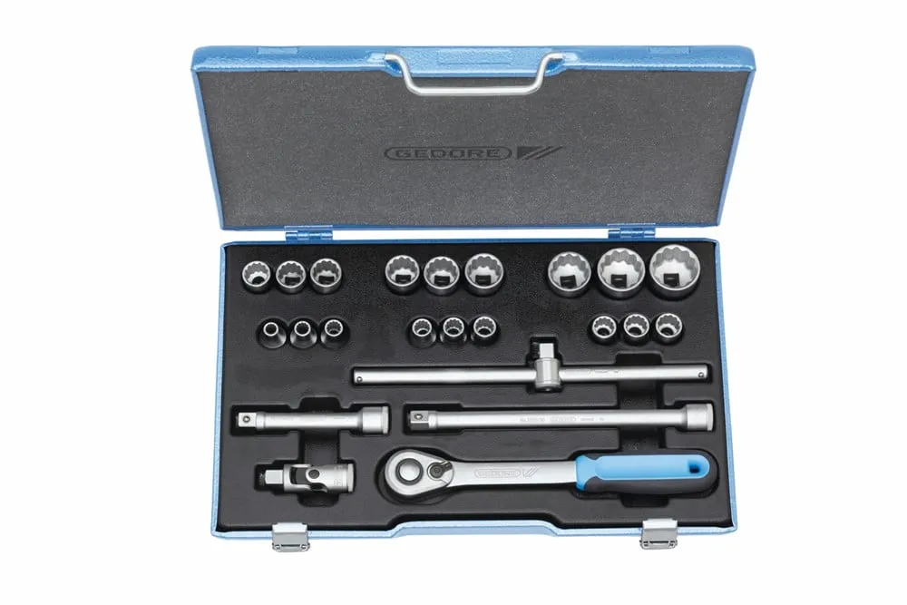 GEDORE DOPSLEUTELSET 1/2″ 23DLG. – 2545845