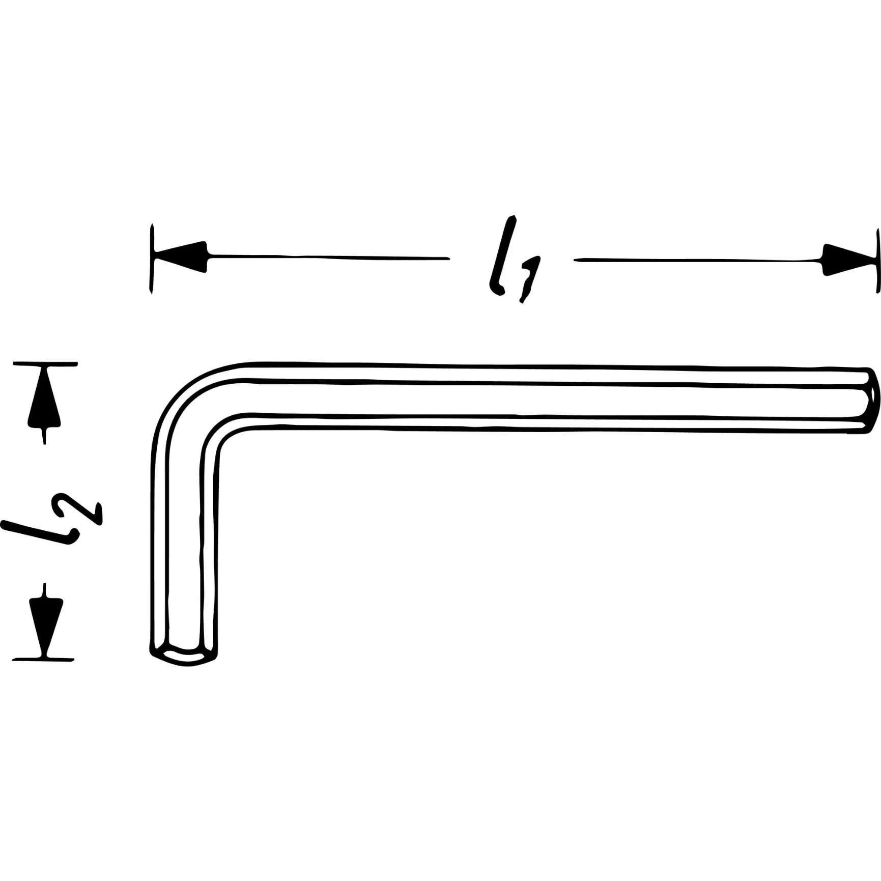 HAZET 210022 HAAKSE SCHROEVENDRAAIER  22MM