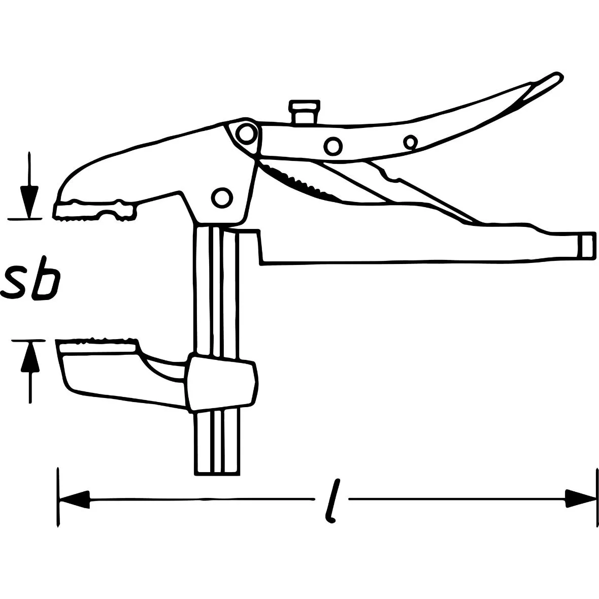 HAZET 7532 GRIPTANG  260MM