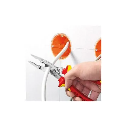 INSTALLATIETANG KNIPEX 1386200  GEISOLEERD