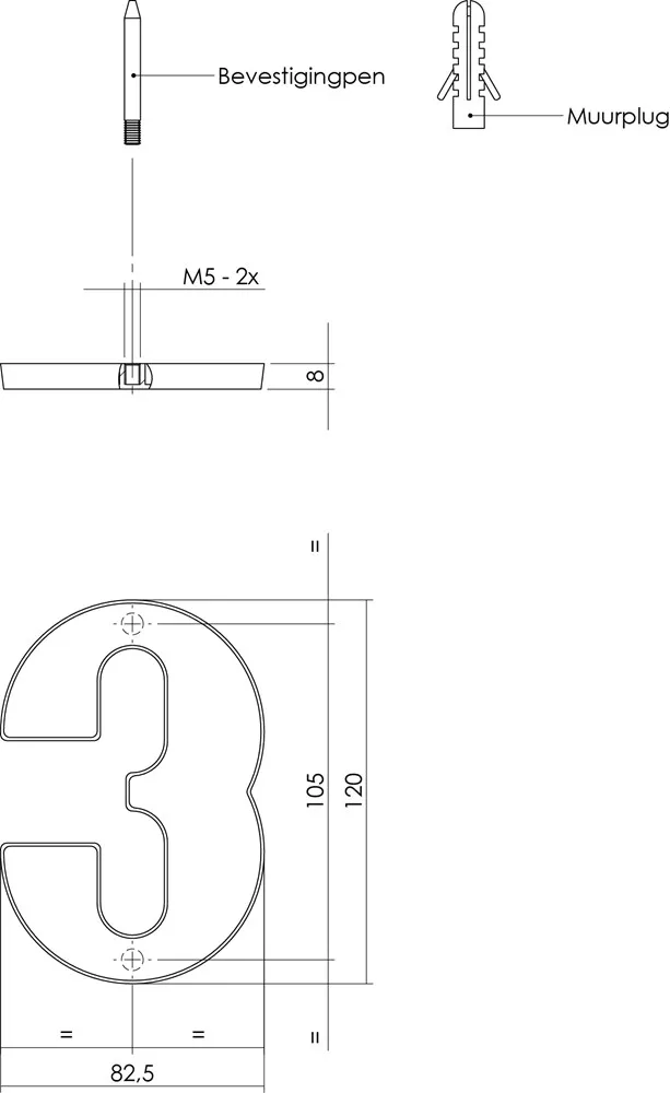 INTERSTEEL HUISNUMMER 