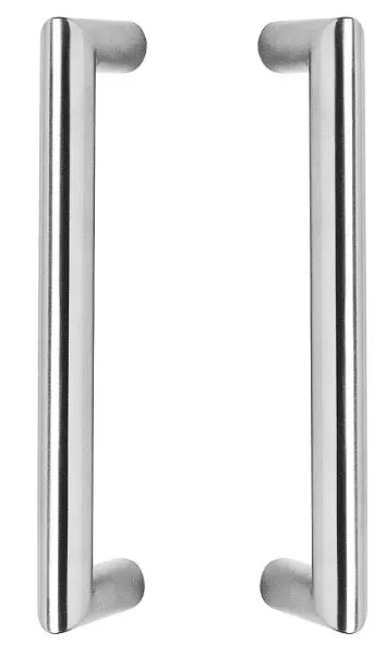 Intersteel Set Deurgrepen Recht 90° 320x65x20 HoH 300 mm RVS