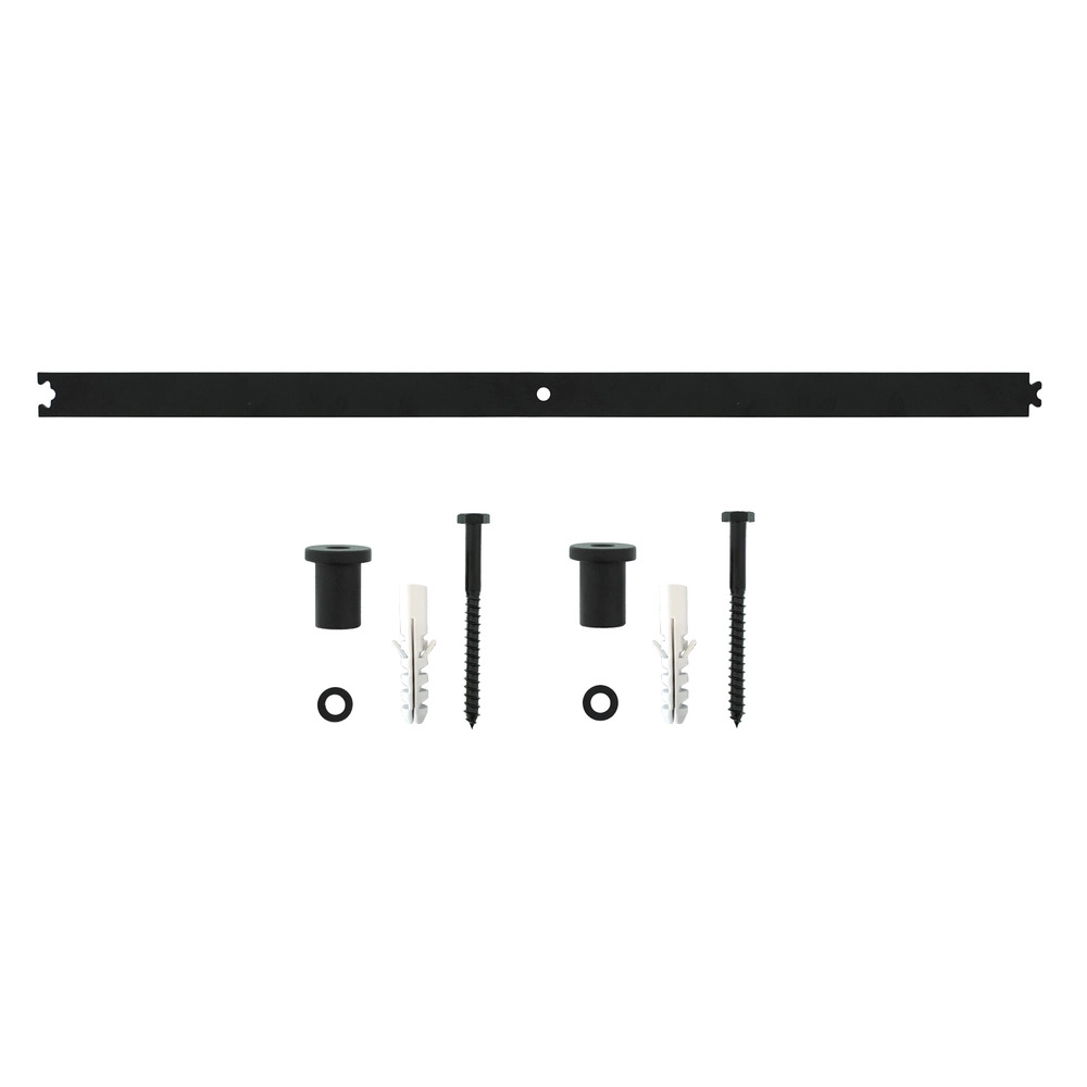 Intersteel tussenrail tbv schuifdeursysteem 90 cm mat zwart