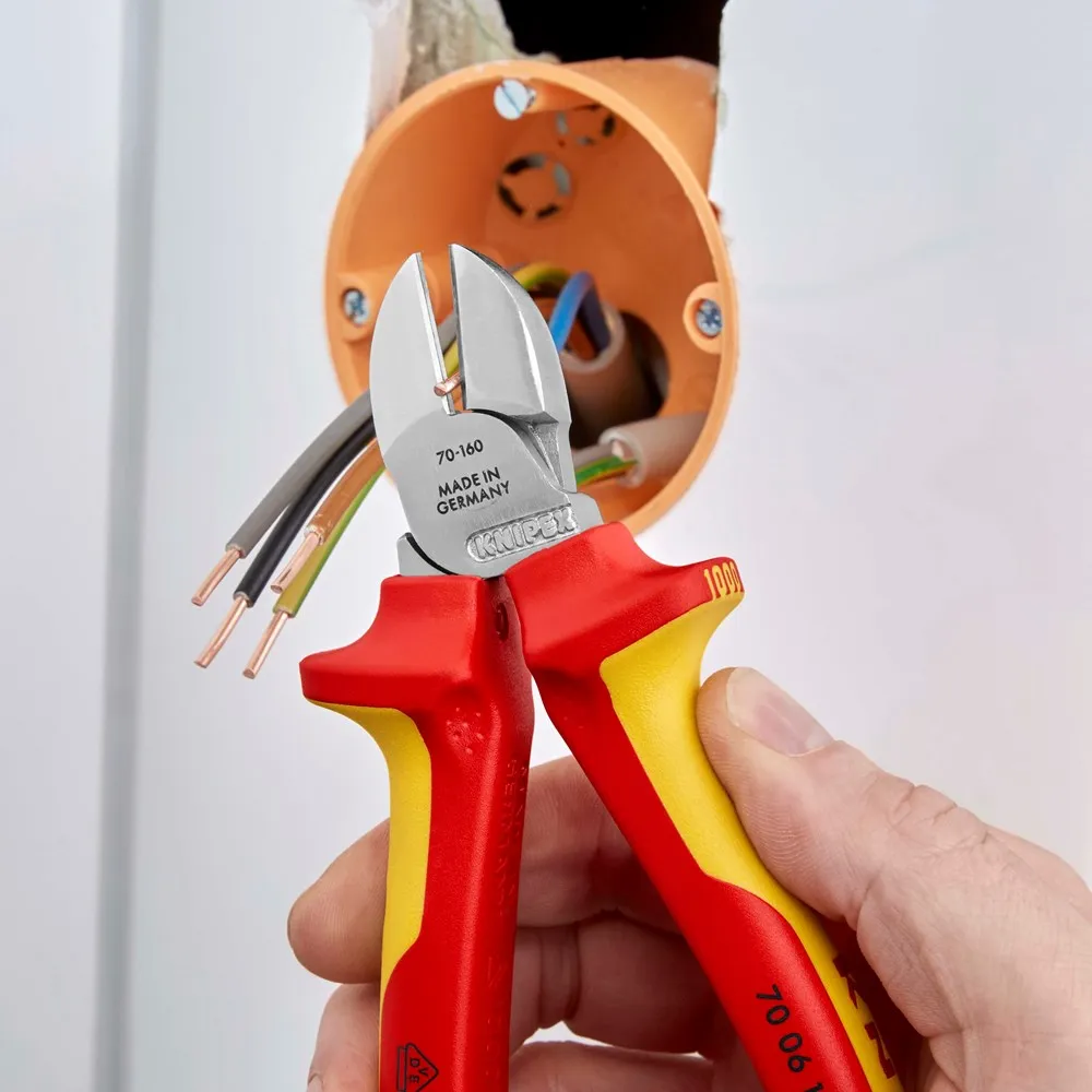 KNIPEX ZIJSNIJTANG 160 MM VDE