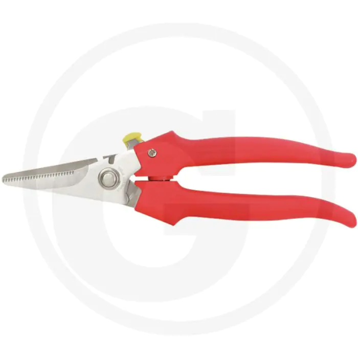 Ks tools universeelschaar, verzahnt, 145 mm, zelfopenend, ergonomisch handvat