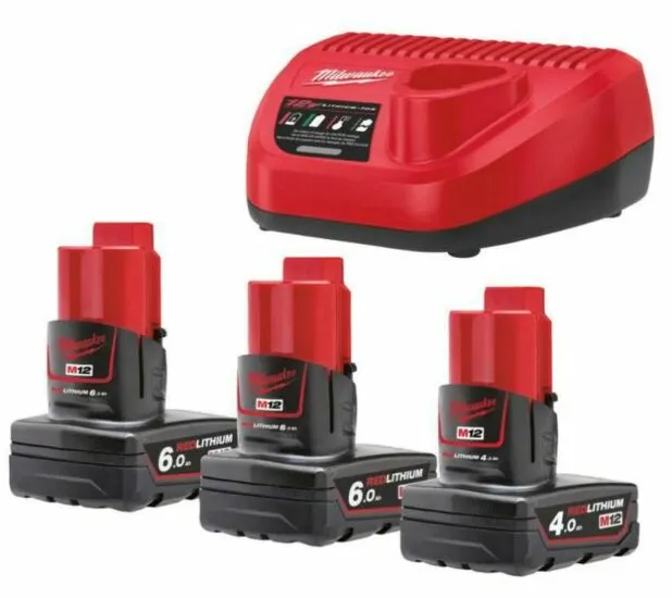 MILWAUKEE ACCU VOORDEELSET M12 NRG01643
