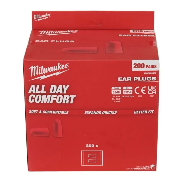 Milwaukee Oordoppen Foam 200 Paar