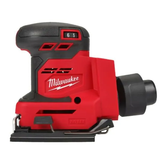 MILWAUKEE VLAKSCHUURMACHINE M18 BQSS0 113X104MM