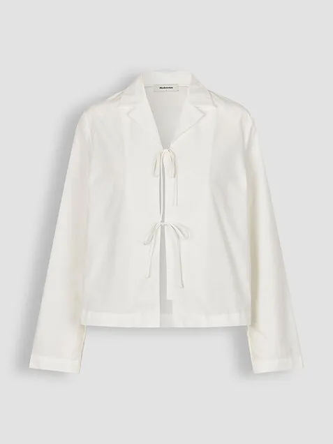 Modstrom Harmonie, cotton mix poplin blouse