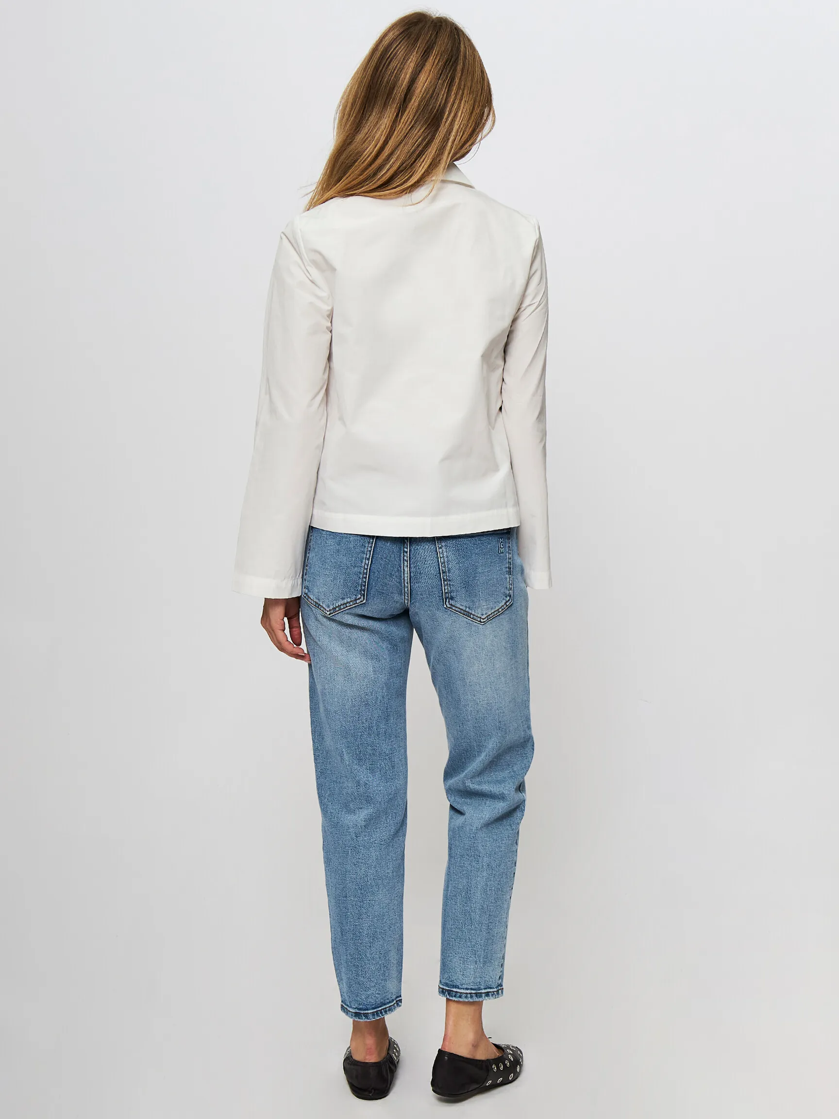 Modstrom Harmonie, cotton mix poplin blouse