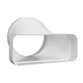 Nedco BV Overgangsstuk recht Eco+ Ø150mm-220x90mm
