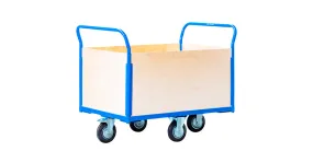 Transportwagen groot 360° 4 wanden 500kg MW Tools