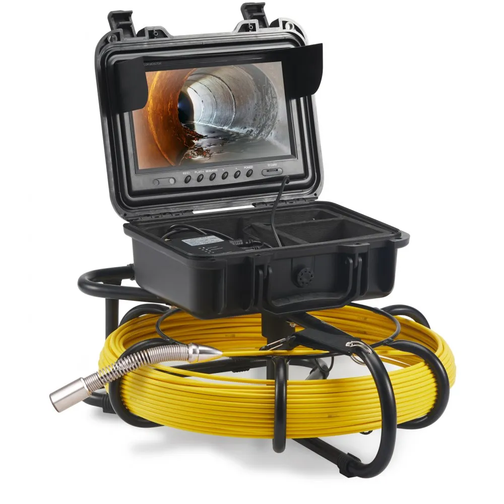 VEVOR 50m 9 Riool Camera rioolcamera Inspectie Camera Endoscoop Camera 6 uur