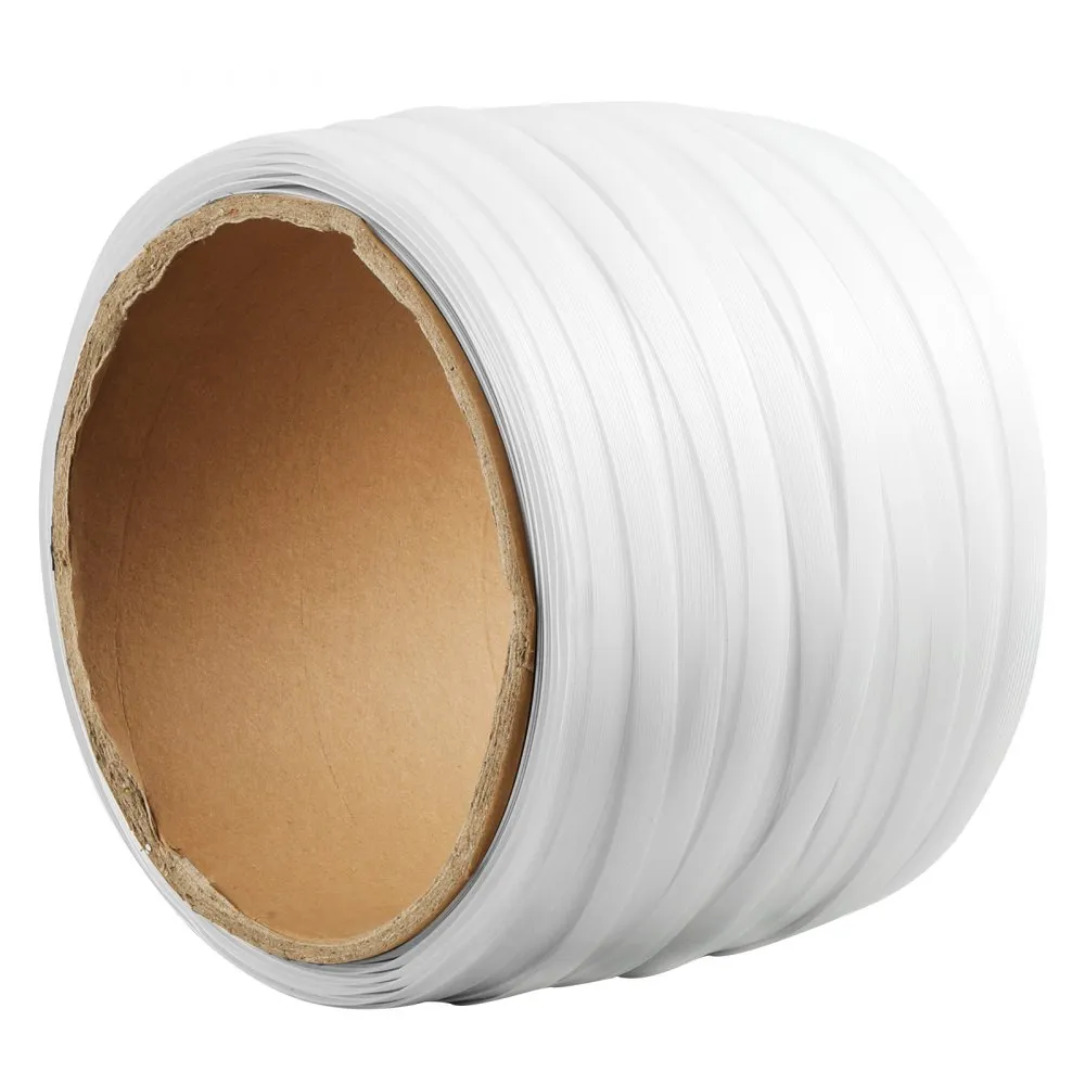 VEVOR omsnoeringstape 12,7 mm x 0,8 mm x 200 m geweven krafttape textieltape 400 kg