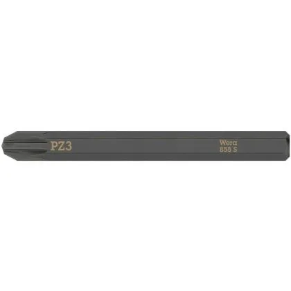 WERA 855 S POZIDRIV KRUISKOPBITS VOOR SLAGSCHROEVENDRAAIER PZ 3 X 70 MM