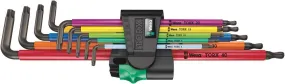 WERA 967/9 TXXL MULTICOLOUR 1 MULTICOLOUR STIFTSLEUTELSET LANG 9ST - 024480