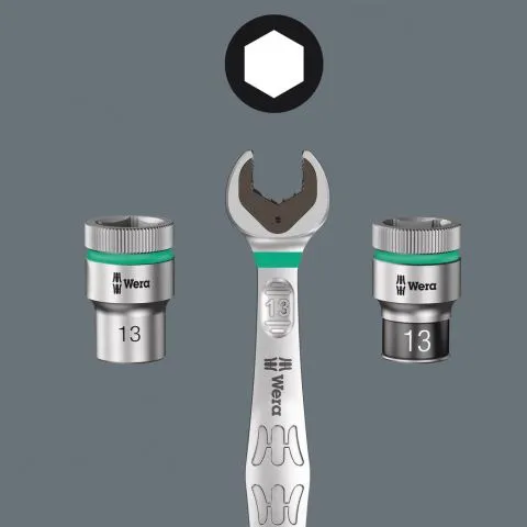 WERA JOKER SWITCH STEEK/RINGRATELSLEUTEL  INCHES  OMSCHAKELBAAR  5X16 X 144MM