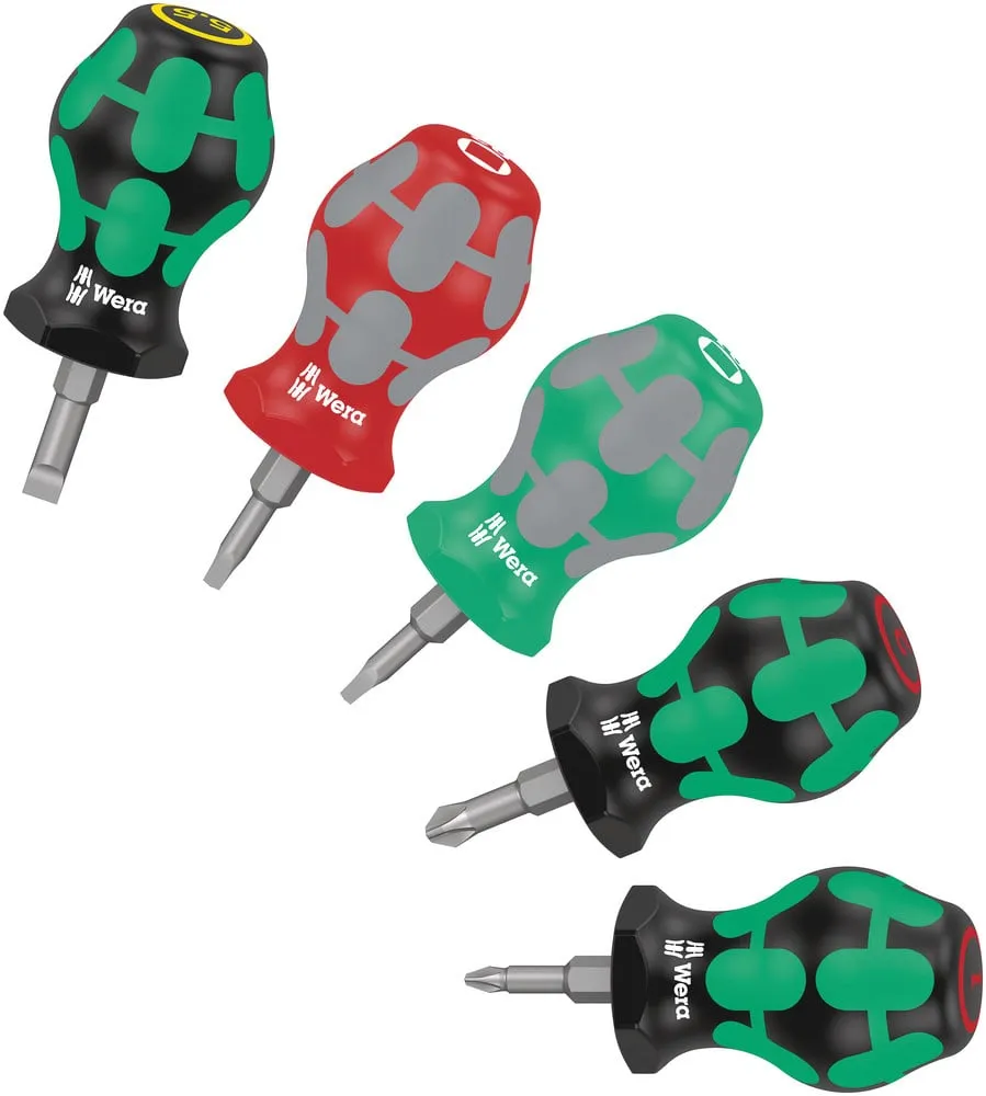WERA STUBBY | SET 3 | SCHROEVENDRAAIERSET | 5DELIG – 05008872001