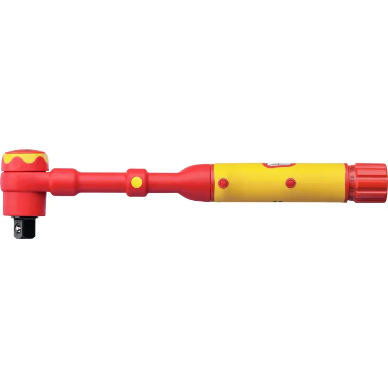 WIHA 3/8 INCH VDE MOMENTSLEUTEL 525 NM OMKEERBARE VIERKANTAANDRIJVING
